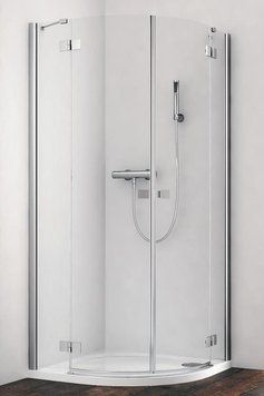 Душова кабіна Radaway Essenza New PDD 100x80 L (385003-01-01L+385002-01-01R) профіль хром/скло прозоре 265906 фото