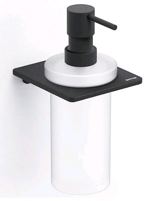 Дозатор для жидкого мыла Sonia S-Cube 173044 (чёрный) 301813 фото