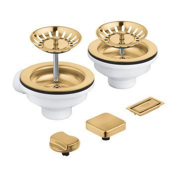 Вентиль-эксцентрик для мойки Grohe 40998GN0 (прохладный восход солнца матовый) 552206 фото