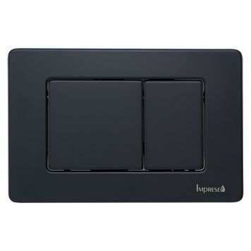 Змивна клавіша Imprese i7112SB (чорний матовий) 435853 фото