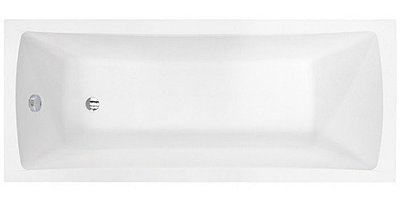 Ванна акриловая Besco Optima 140x70 (WAO-140-PK) без ножек 371542 фото