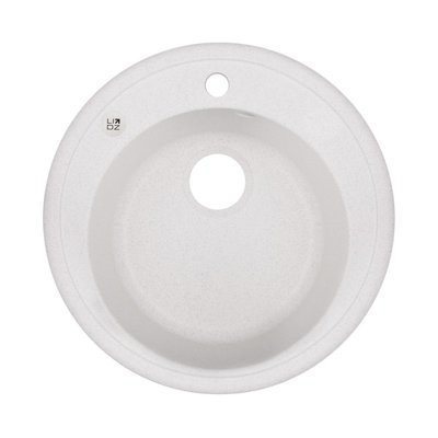 Гранітна мийка Lidz D510/200 WHI-01 (LIDZWHI01D510200) White 374585 фото
