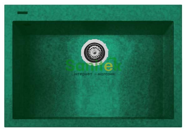 Гранітна мийка Telma Cube ON7610 Granite (36 green) 147550 фото