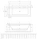 Ванна акриловая Radaway Tiana 160x75 (WA1-52-160x075) 389561 фото 3