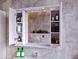 Дзеркало для ванної кімнати Ювента Monika MMC3-100 (біле) 119087 фото 6