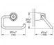 Держатель для туалетной бумаги Grohe F1 40095BK0 (хром) 912614 фото 2