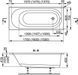 Ванна акрилова Vagnerplast Kasandra 170x70 (VPBA177KAS2X-01) 96908 фото 5