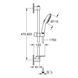 Душевой набор Grohe Tempesta 110 III 26918003 (хром) 873050 фото 2