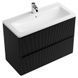 Тумба с умывальником Fancy Marble (Буль-Буль) Maycan 100 Veritas (графит матовый) 1007475 фото 1