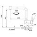 Змішувач для кухні Franke Atlas Neo Sensor 115.0625.524 з душем (нержавіюча сталь) 492419 фото 2