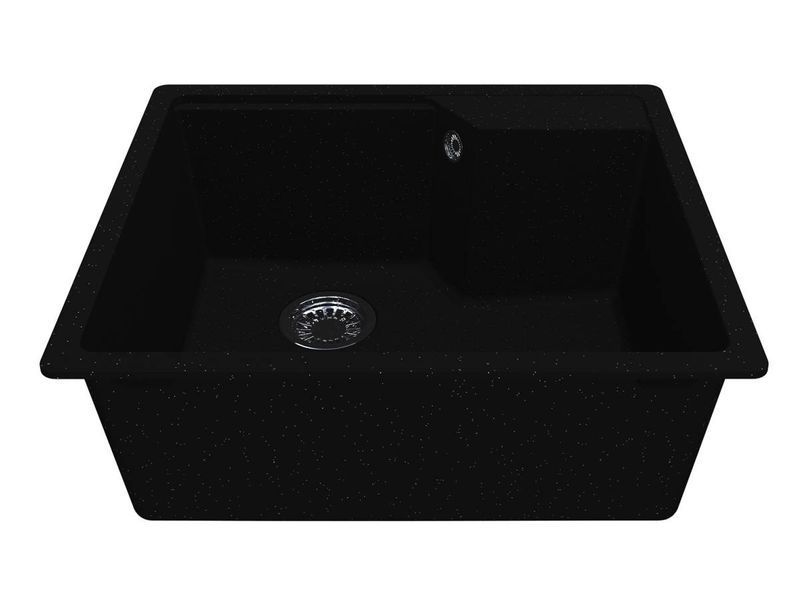 Гранітна мийка Miraggio Lisa (0002249) black/чорна 686088 фото