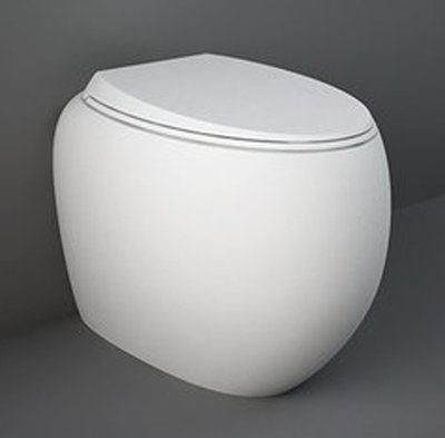 Унитаз напольный RAK Ceramics Cloud Rimless CLOWC1346500A (белый матовый) 323719 фото