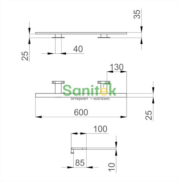 Світильник Sanwerk Led Smart LV0000106 60см 137623 фото