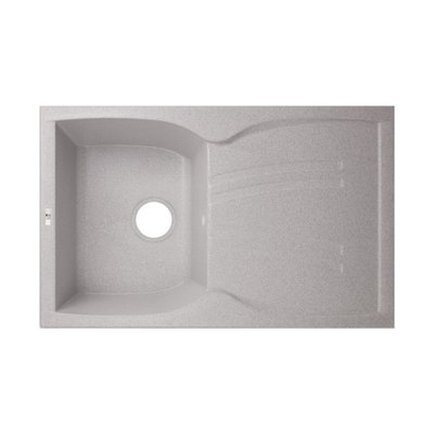 Гранітна мийка Lidz 790x500/200 GRA-09 (LIDZGRA09790500200) Gray 374576 фото