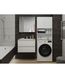Пенал для ванної кімнати Мойдодир Soft Line П-64 підлоговий над пральною машиною (00-0007026) білий 534872 фото 4
