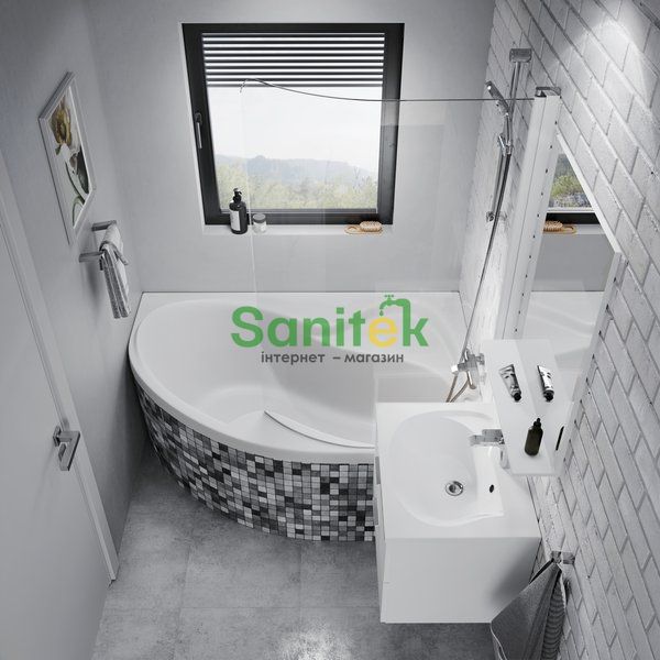 Дзеркало для ванної кімнати Ravak Rosa II 760 (X000001296) біле 273194 фото