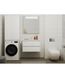 Пенал для ванної кімнати Мойдодир Soft Line П-66 підлоговий над пральною машиною (00-0007027) білий 534873 фото 5