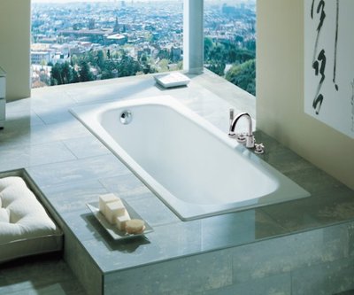 Ванна чавунна Roca Continental 170x70 (A21291100R) + сифон для ванни Viega Simplex (285357) 240724 фото