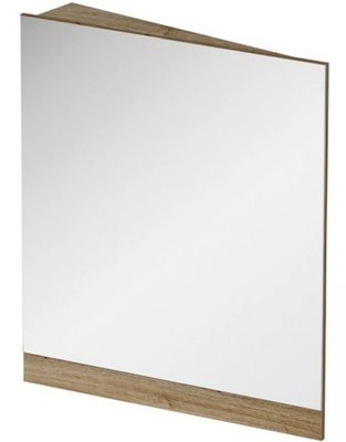 Зеркало для ванной комнаты Ravak 10° 650 L (X000001078) угловое левое, тёмный орех 163925 фото