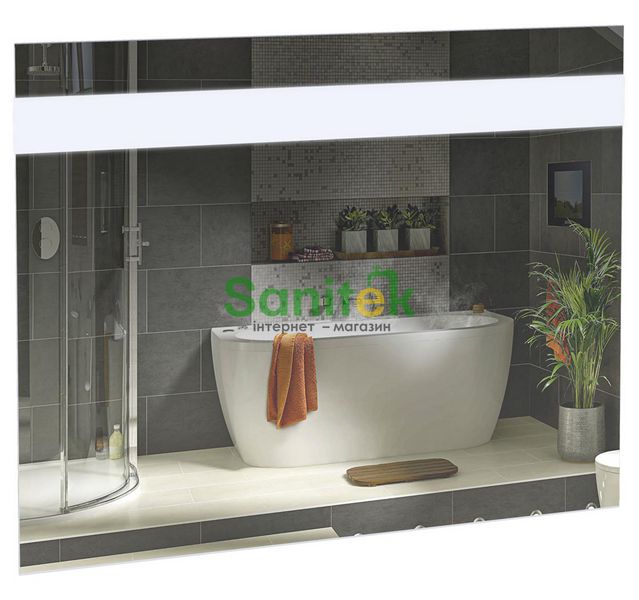 Дзеркало для ванної кімнати Аква Родос Еліт 100 (АР000001222) з підсвічуванням 326509 фото