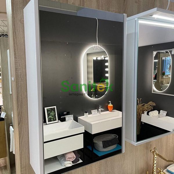 Дзеркало для ванної кімнати Fancy Marble (Буль-Буль) Noa 450 (біле) 507398 фото
