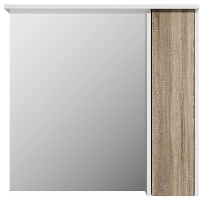 Дзеркало для ванної кімнати AM.PM Gem S 75 (M91MPR0751WF38) білий/дерево праве 534845 фото
