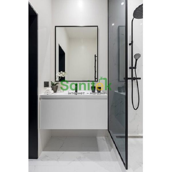 Дзеркало для ванної кімнати Devit Art 80 (6032140B) чорний матовий 326665 фото