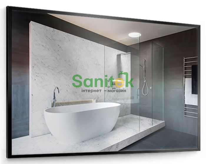 Дзеркало для ванної кімнати Devit Art 80 (6032140B) чорний матовий 326665 фото