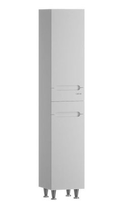 Пенал для ванной Sanwerk Era MV0000412 с корзиной (белый) левый 153570 фото