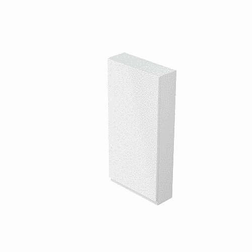 Шафка Cersanit Moduo 40 см підвісна (білий) 415617 фото