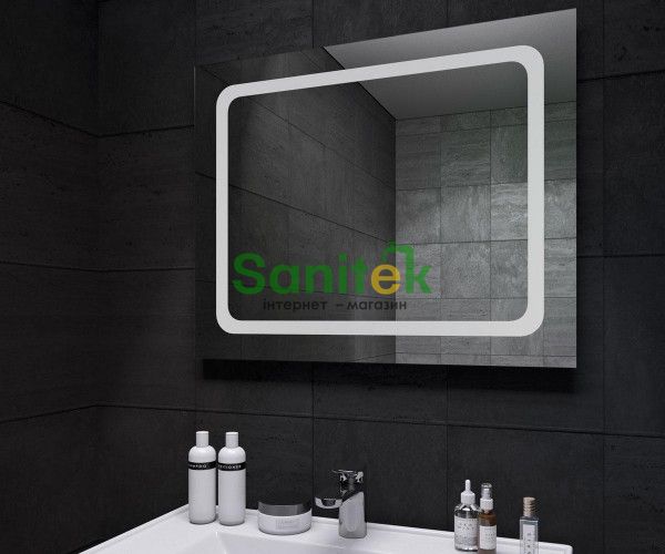 Дзеркало для ванної кімнати Sanwerk Lava Hella 70x65см (ZL0000154) 138003 фото