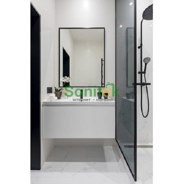 Дзеркало для ванної кімнати Devit Art 100 (6038140B) чорний матовий 326710 фото
