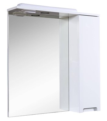 Дзеркало для ванної кімнати Аква Родос Квадро 70 (АР000001074) праве 155789 фото
