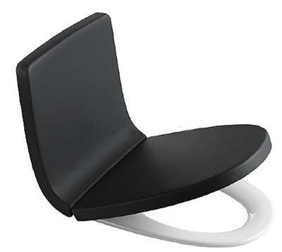 Сидіння для унітазу Roca Khroma A801652F7T Soft Close (чорне) 131389 фото