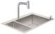 Кухонная мойка Hansgrohe C71-F655-09 (43206000) + Смеситель для кухни Hansgrohe Metris Select M71 73818000 с душем 271345 фото 1