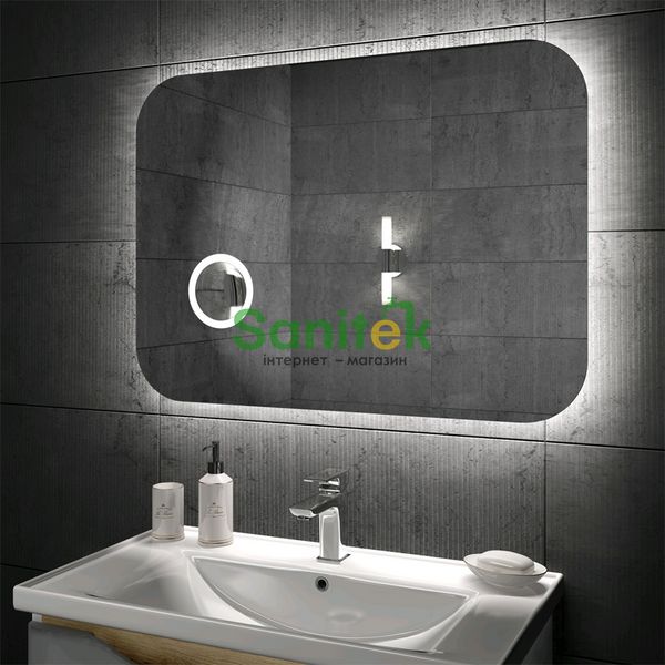 Дзеркало для ванної кімнати Sanwerk Ultra Oko 80x65см (ZU0000160) 271479 фото