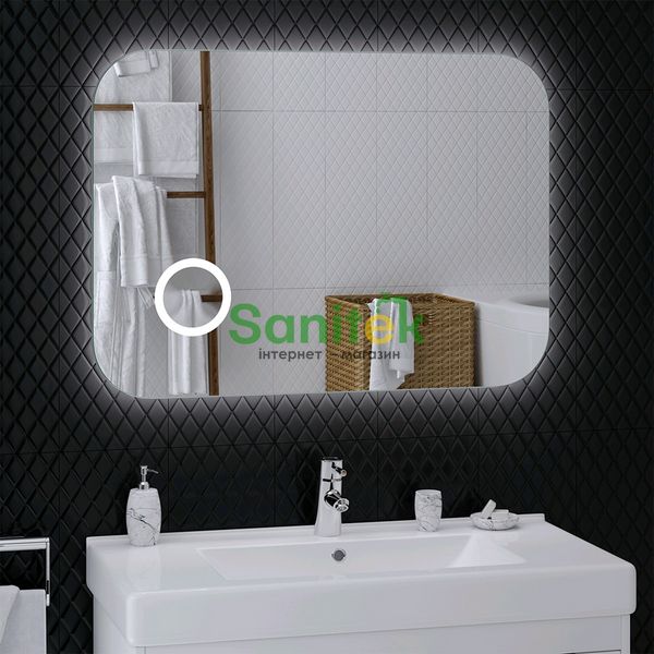 Дзеркало для ванної кімнати Sanwerk Ultra Oko 90x65см (ZU0000161) 271480 фото
