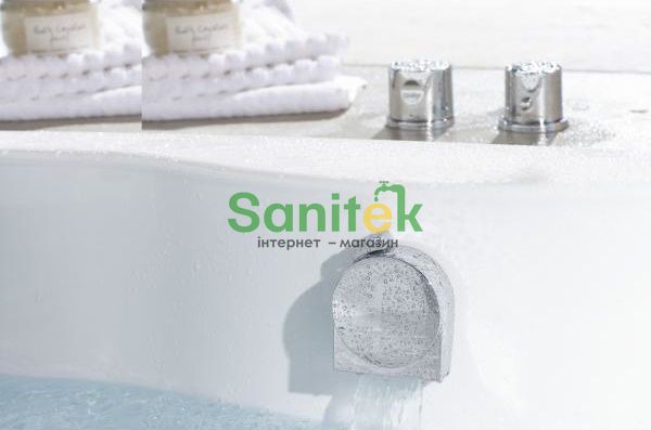 Накладка для сифону на ванну Hansgrohe Exafill S 58117990 (золото) 304703 фото
