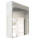 Дзеркало для ванної кімнати Fancy Marble (Буль-Буль) MC-Santorini 600 (біле) 128813 фото 2