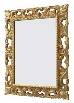 Дзеркало для ванної кімнати ArtCeram Barocca 73х93 см ACS001 73 античне золото 221824 фото