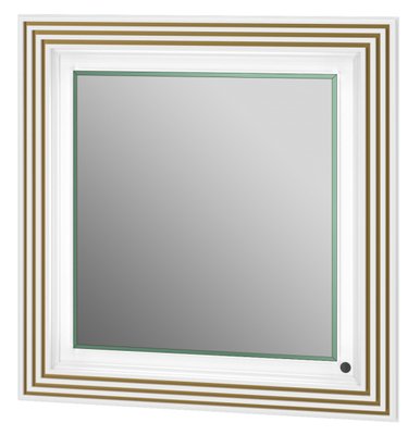 Зеркало для ванной комнаты Ювента Botticelli Treviso TM-80 (белое золото) 126052 фото
