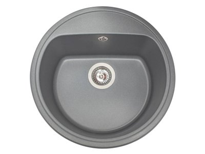 Гранітна мийка Miraggio Malibu (0000027) gray/сіра 502418 фото