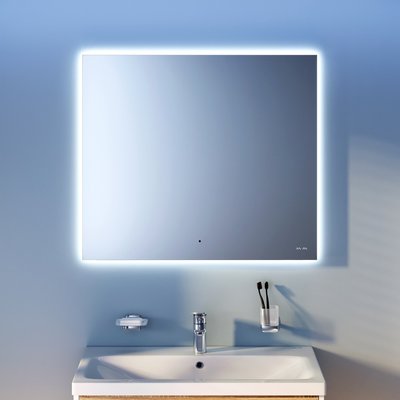 Зеркало для ванной комнаты AM.PM X-Joy 80 см M85MOX10801WG38 с LED-подсветкой и ИК- сенсором 870434 фото