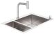 Кухонная мойка Hansgrohe C71-F655-09 ST (43206800) + Смеситель для кухни Hansgrohe Metris Select M71 73818800 с душем 304977 фото 1
