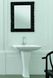 Дзеркало для ванної кімнати ArtCeram Italiana 70х90 см ACS002 03 чорний 221826 фото 2