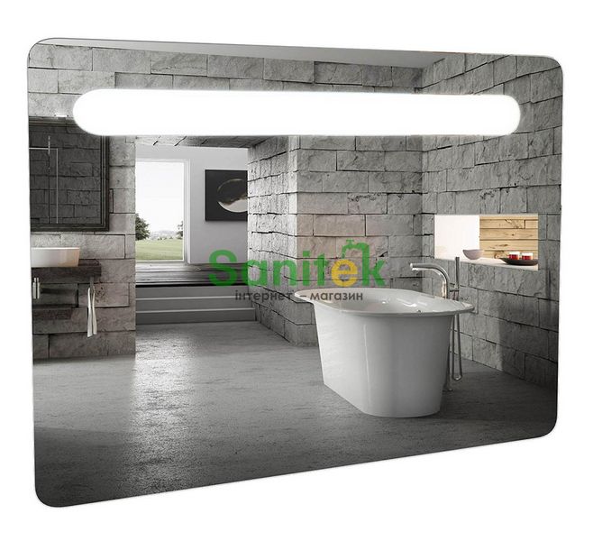 Дзеркало для ванної кімнати Аква Родос Гама 100 (АР000001219) з підсвічуванням 162471 фото