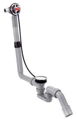 Сифон для ванни Hansgrohe Exafill S зі зливом-переливом 58115180 79670 фото