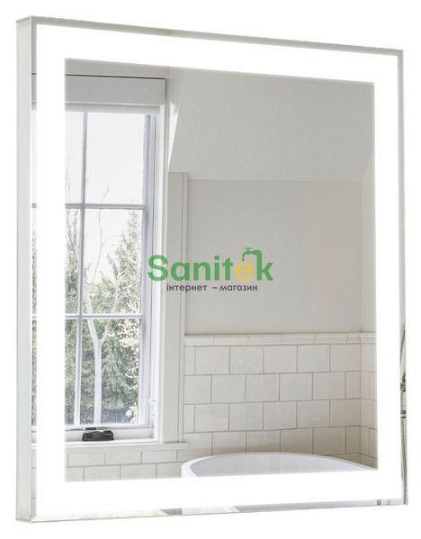 Зеркало для ванной комнаты Аква Родос Diamant 60 см (АР000036292) с подсветкой 514527 фото