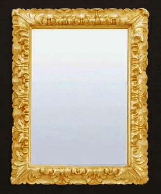 Дзеркало для ванної кімнати ArtCeram Italiana 70х90 см ACS002 73 античне золото 221832 фото