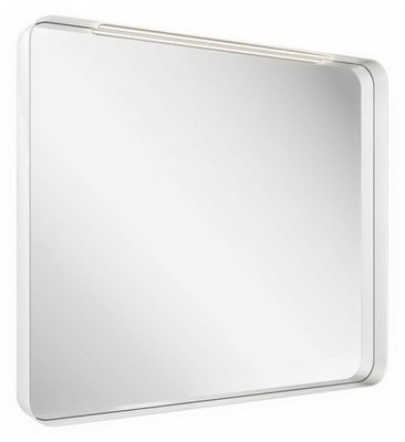 Дзеркало для ванної кімнати Ravak Strip I 800x700 (X000001567) белое с LED подсветкой 667903 фото